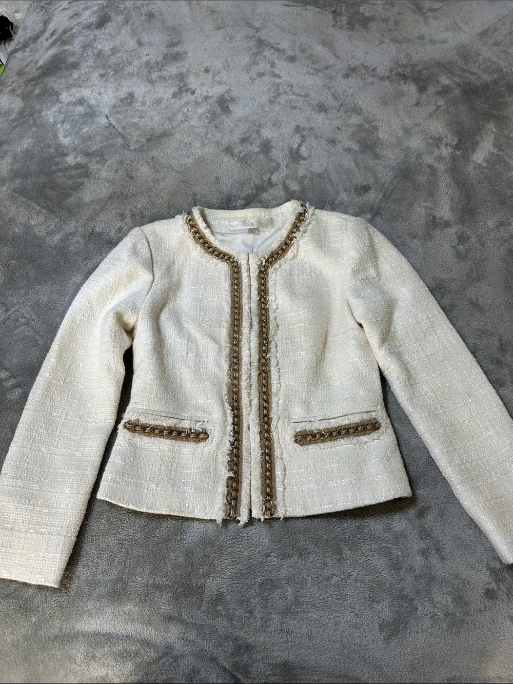 Boston Proper Tweed Jacket